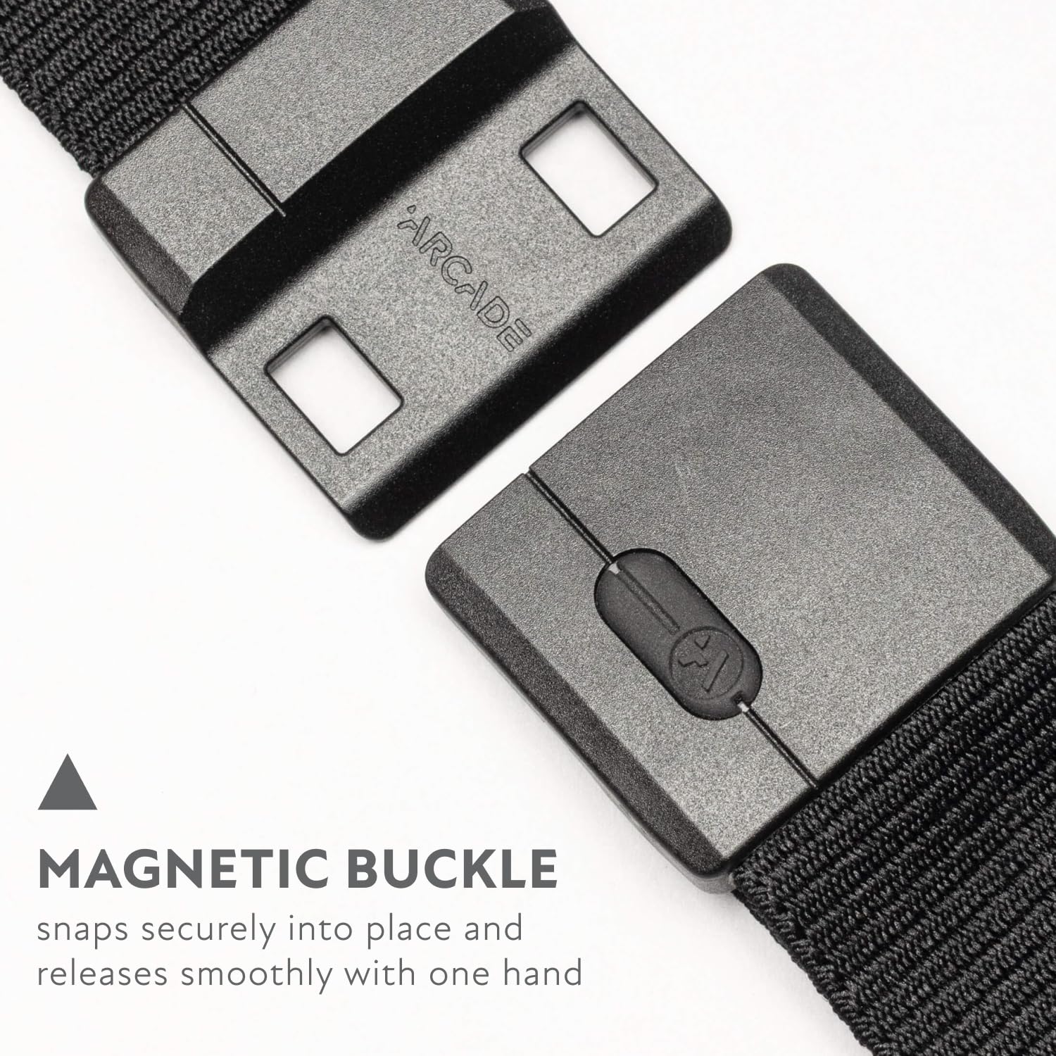 Arcade Belts Adventure Mag Unisex Belt: Heavy Duty Stretch, Metal Free Buckle - Image 2