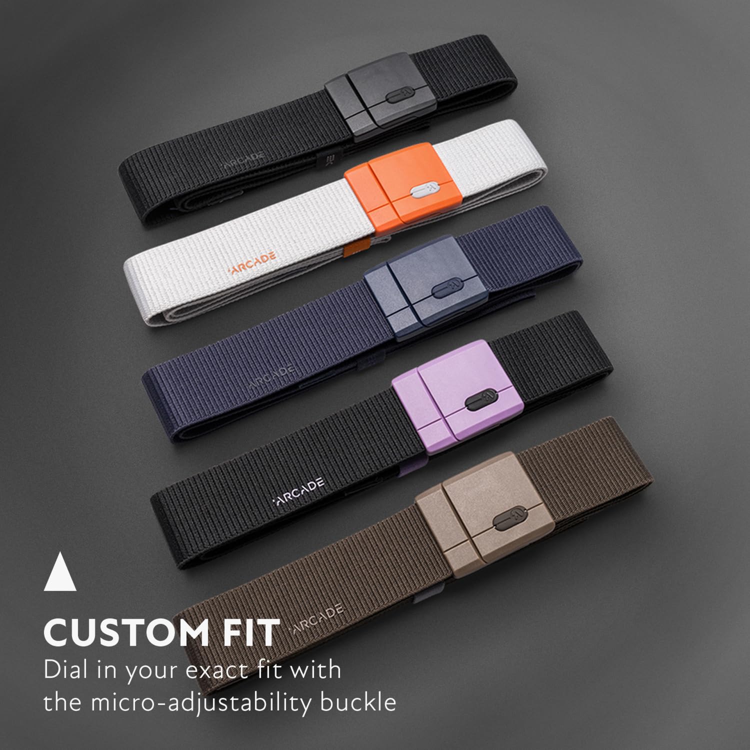 Arcade Belts Adventure Mag Unisex Belt: Heavy Duty Stretch, Metal Free Buckle - Image 5