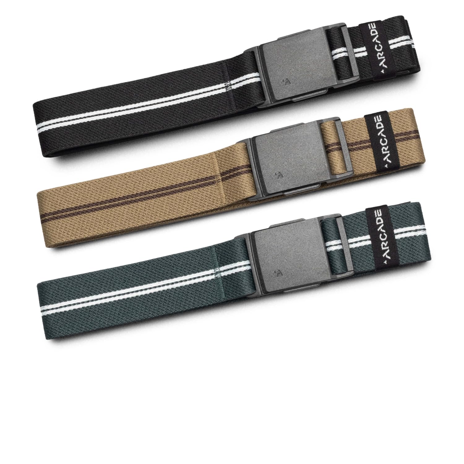 Arcade Belts Mens Explore Belt, Stretch Webbing for Max Comfort & Custom Fit, Metal-Free Buckle, Machine Washable Travel Belt - Image 4