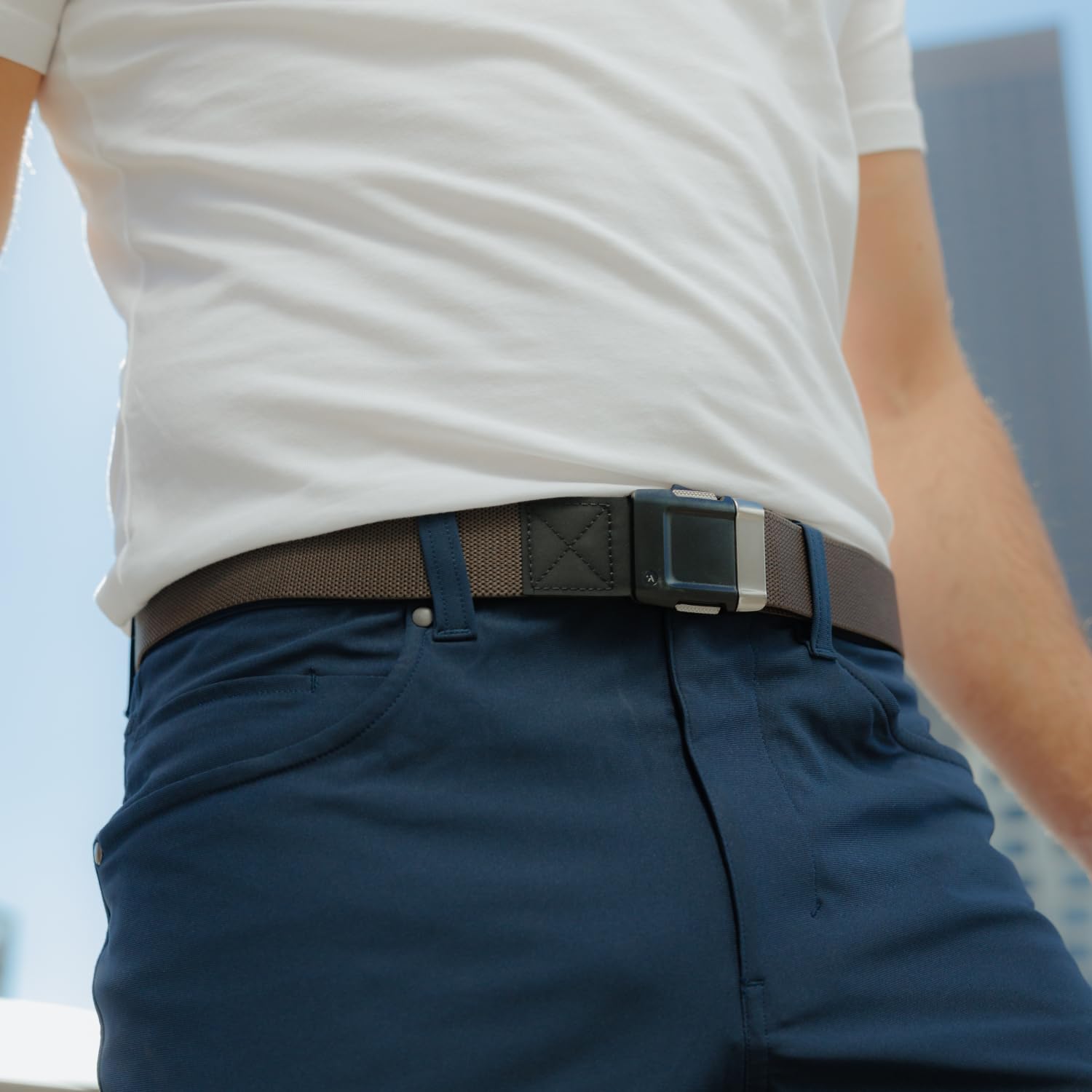 Arcade Belts Motion Belt for Men & Women - Micro Adjustable Click, Lighweight Stretch Belt, Casual Unisex Belts - Image 7